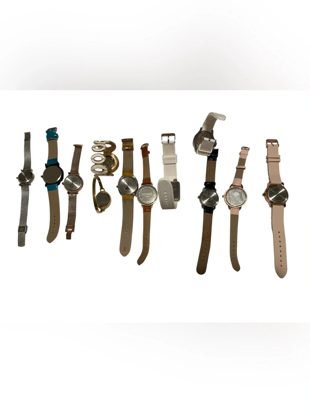 Vintage & Modern Watch Wholesale Lot (12 Pcs) – Nine West, Lucerne, Francesca's